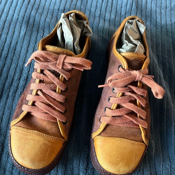 Pataugas Other - Orange / Brown / Earth Tones Men's Sneakers | Size 38